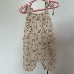 COPY - Wild Wawa Gauze cotton lavender romper 6-12 months